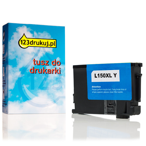 Lexmark 14N1618E (Nr 150XL) tusz żółty, zwiększona pojemność, wersja 123drukuj 14N1618EC 040471 - 1