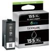 Lexmark 14N1619E (Nr 155XL) tusz czarny, zwiększona pojemność, oryginalny 040472 - 1