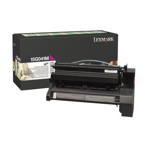 Lexmark 15G041M toner czerwony, oryginalny Lexmark 15G041M 034525 - 1