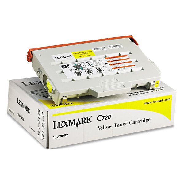 Lexmark 15W0902 toner żółty, oryginalny Lexmark 15W0902 034470 - 1