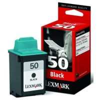 Lexmark 17G0050 (Nr 50) tusz czarny, zwiększona pojemność, oryginalny 17G0050E 040060