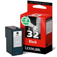 Lexmark 18CX032 (Nr 32) tusz czarny, oryginalny 18CX032E 040219