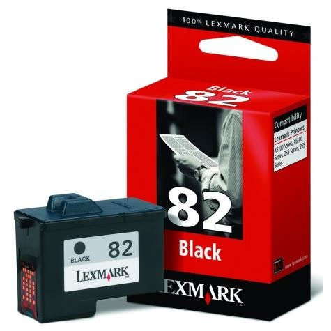 Lexmark 18L0032 (Nr 82) tusz czarny, oryginalny 18L0032E 040190 - 1