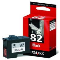 Lexmark 18L0032 (Nr 82) tusz czarny, oryginalny 18L0032E 040190