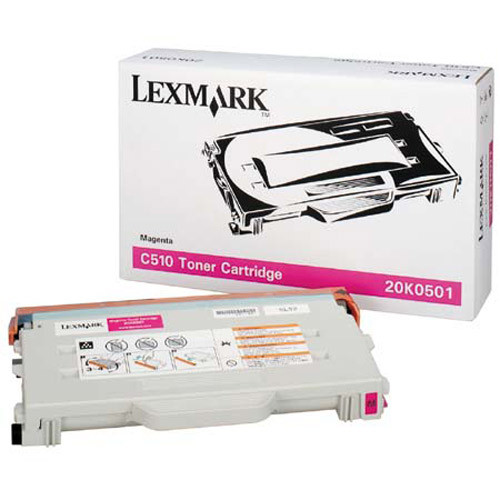 Lexmark 20K0501 toner czerwony, oryginalny Lexmark 20K0501 034410 - 1