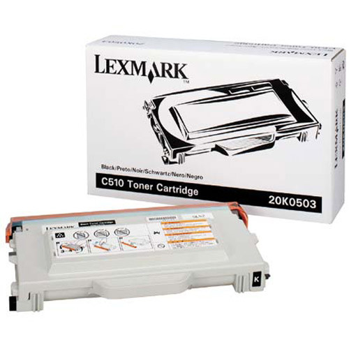Lexmark 20K0503 toner czarny, oryginalny Lexmark 20K0503 034420 - 1