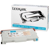 Lexmark 20K1400 toner niebieski, zwiększona pojemność, oryginalny Lexmark 20K1400 034425