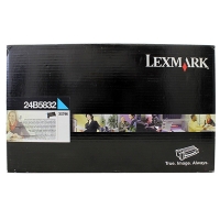 Lexmark 24B5832 toner niebieski, oryginalny 24B5832 037408