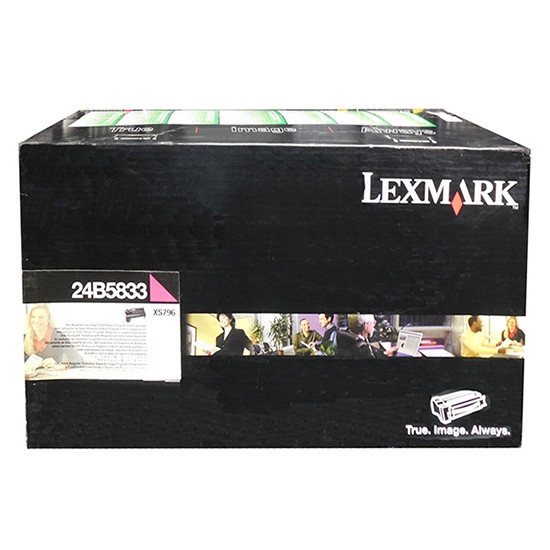 Lexmark 24B5833 toner czerwony, oryginalny 24B5833 037410 - 1
