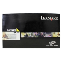 Lexmark 24B5834 toner żółty, oryginalny 24B5834 037412