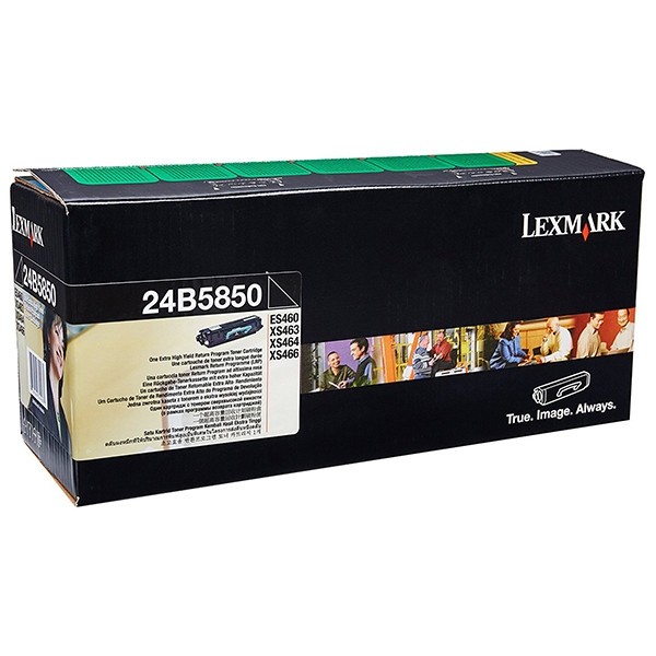 Lexmark 24B5850 toner czarny, oryginalny 24B5850 037434 - 1