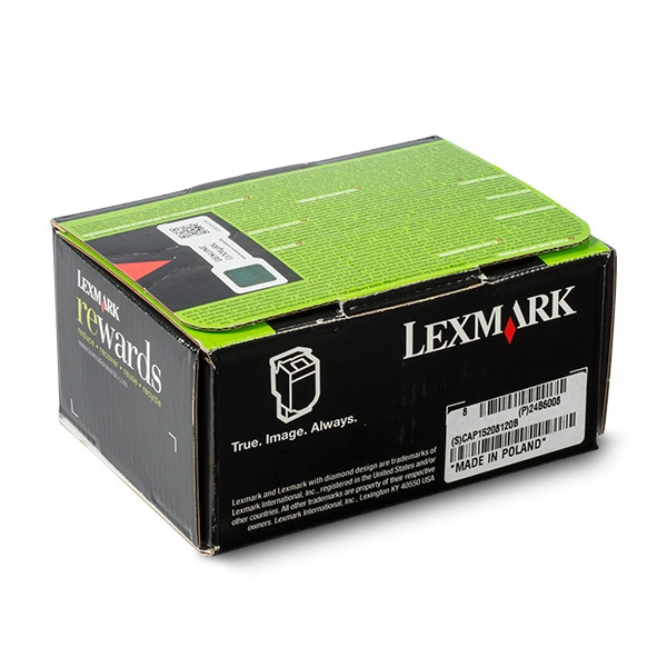 Lexmark 24B6008 toner niebieski, oryginalny 24B6008 037446 - 1