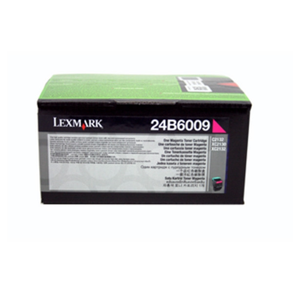 Lexmark 24B6009 toner czerwony, oryginalny 24B6009 037448 - 1