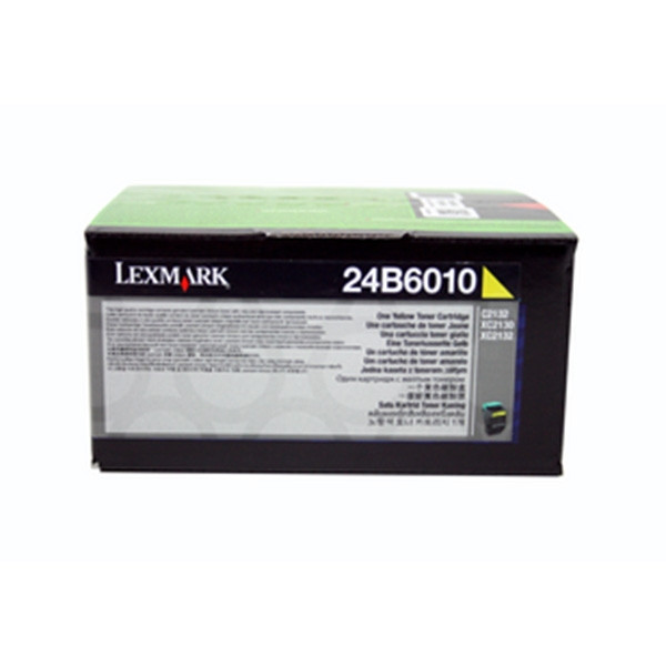 Lexmark 24B6010 toner żólty, oryginalny 24B6010 037450 - 1