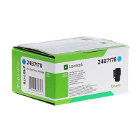 Lexmark 24B7178 toner niebieski, oryginalny 037926