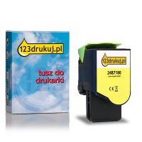 Lexmark 24B7180 toner żółty, wersja 123drukuj 037931