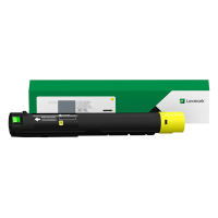 Lexmark 24B7521 toner żółty, oryginalny 038228