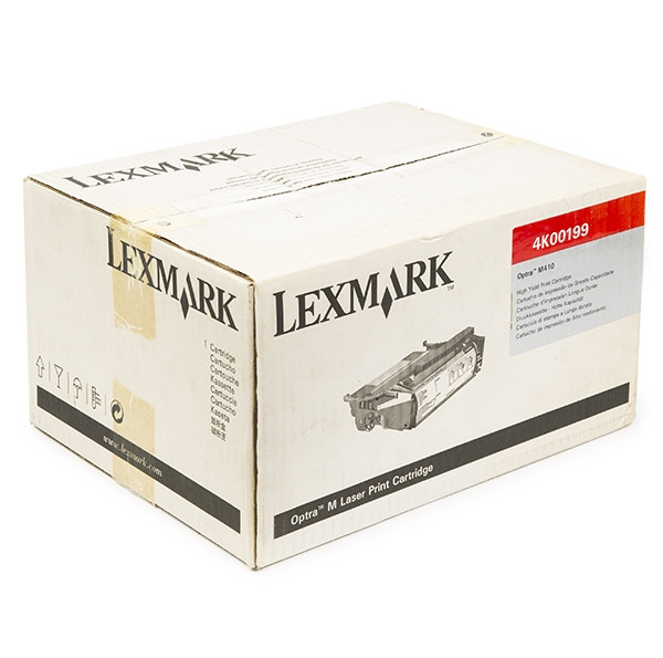 Lexmark 4K00199 toner czarny, zwiększona pojemność, oryginalny Lexmark 4K00199 034082 - 1
