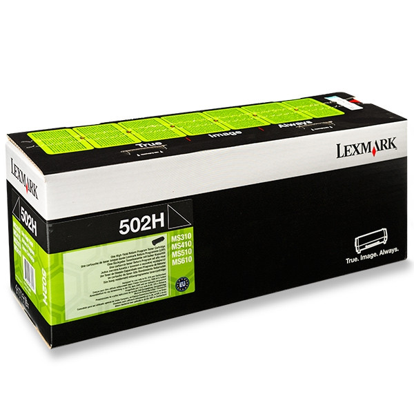 Lexmark 502H (50F2H00) toner czarny, zwiększona pojemność, oryginalny 50F2H00 037310 - 1