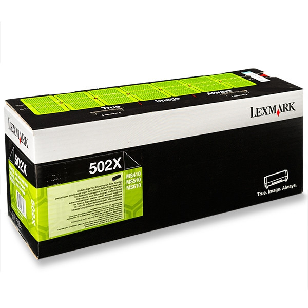 Lexmark 502X (50F2X00) toner czarny, ekstra zwiększona pojemność, oryginalny 50F2X00 037312 - 1