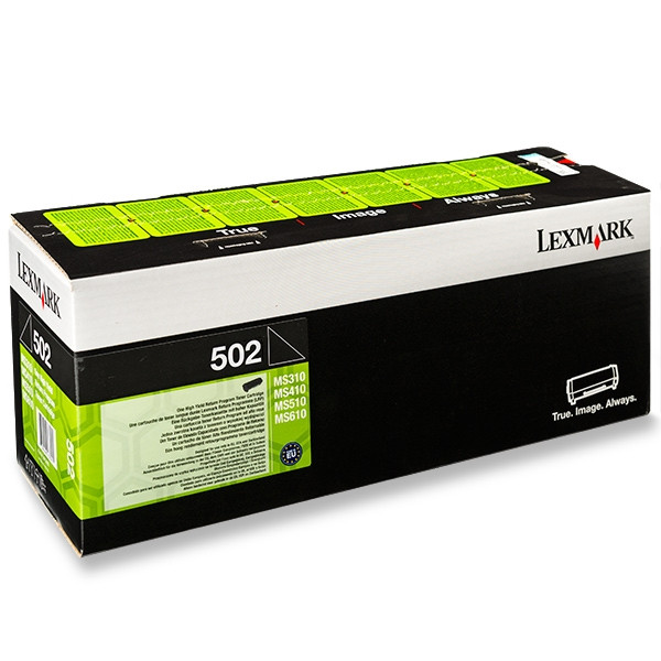 Lexmark 502 (50F2000) toner czarny, oryginalny 50F2000 037308 - 1