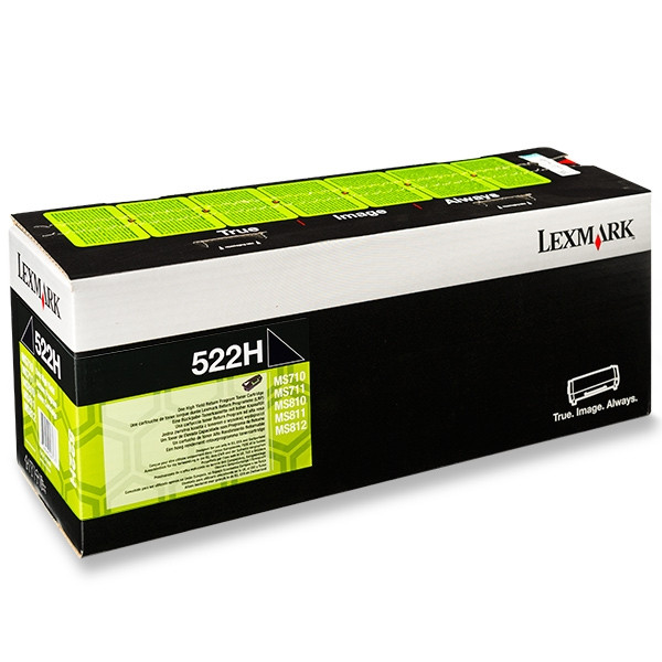Lexmark 522H (52D2H00) toner czarny, zwiększona pojemność, oryginalny 52D2H00 037320 - 1