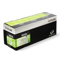 Lexmark 522XL (52D2X0L) toner czarny, zwiększona pojemność, oryginalny 52D2X0L 037530