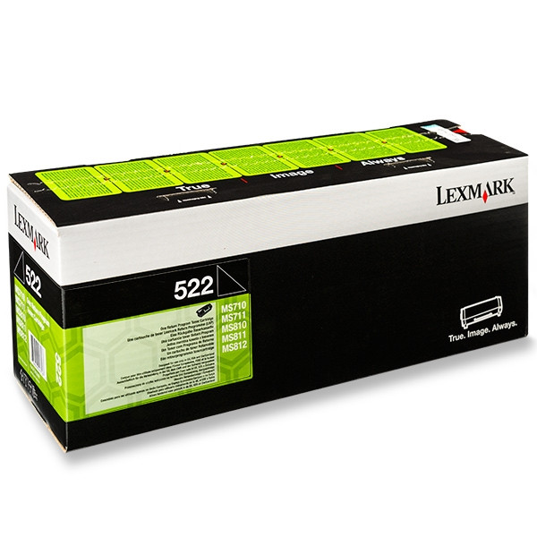 Lexmark 522 (52D2000) toner czarny, oryginalny 52D2000 037318 - 1