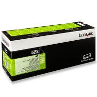 Lexmark 522 (52D2000) toner czarny, oryginalny 52D2000 037318
