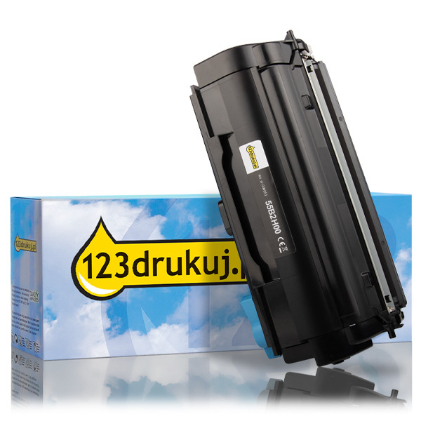 Lexmark 55B2H00 toner czarny, zwiększona pojemność, wersja 123drukuj 55B2H00C 038043 - 1