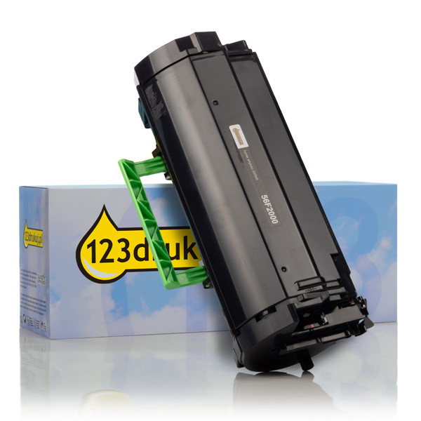 Lexmark 56F2000 toner czarny, wersja 123drukuj 56F2000C 037845 - 1