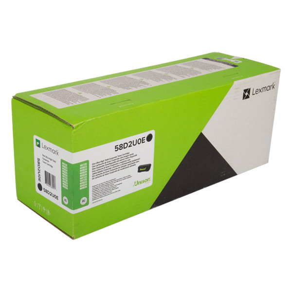 Lexmark 58D2U00 toner czarny, ultra zwiększona pojemność, oryginalny 58D2U00 037874 - 1