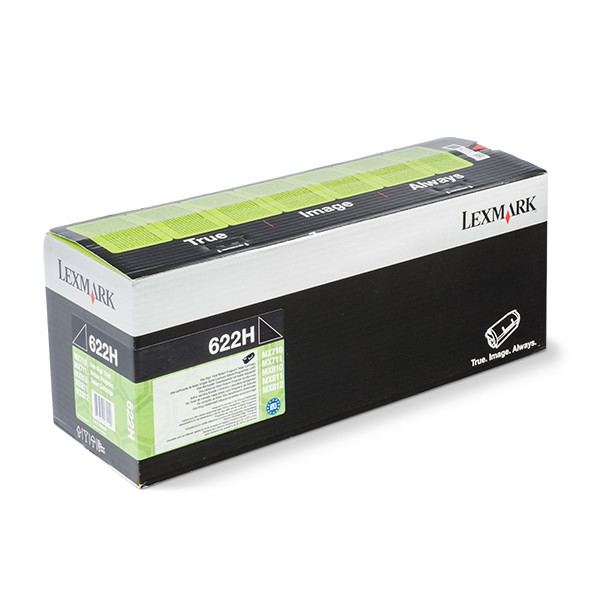 Lexmark 622H (62D2H00) toner czarny, zwiększona pojemność, oryginalny 62D2H00 037232 - 1