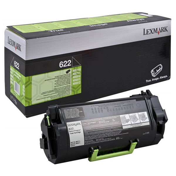 Lexmark 622 (62D2000) toner czarny, oryginalny 62D2000 037230 - 1