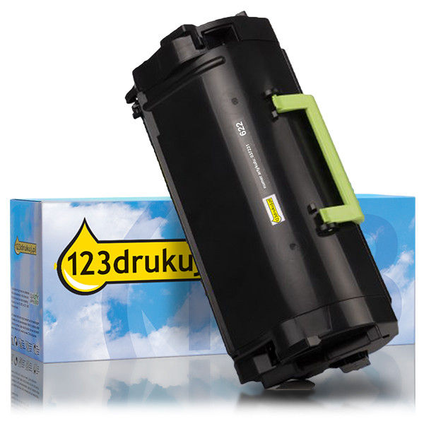 Lexmark 622 (62D2000) toner czarny, wersja 123drukuj 037231 - 1