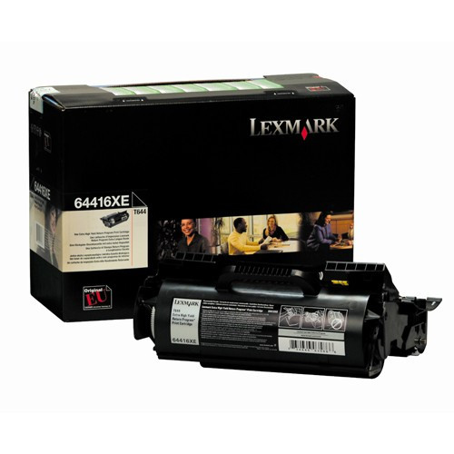 Lexmark 64416XE toner czarny, ekstra zwiększona pojemność, oryginalny Lexmark 64416XE 034740 - 1