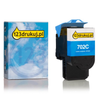 Lexmark 702C (70C20C0) toner niebieski, wersja 123drukuj