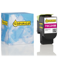 Lexmark 702HM (70C2HM0) toner czerwony, zwiększona pojemnośc, wersja 123drukuj