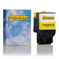Lexmark 71B2HY0 toner żółty, zwiększona pojemność, wersja 123drukuj