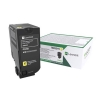 Lexmark 75B20Y0 toner żółty, oryginalny
