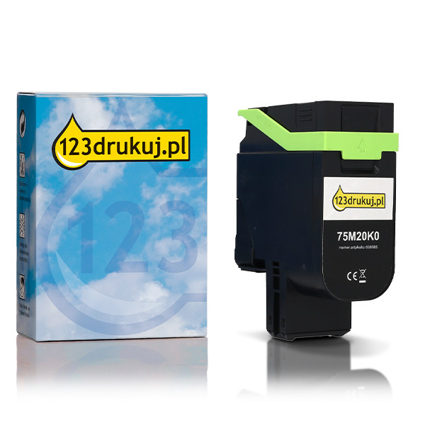 Lexmark 75M20K0 toner czarny, wersja 123drukuj 038185 - 1