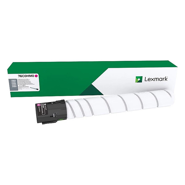 Lexmark 76C0HM0 toner czerwony, zwiększona pojemność, oryginalny 76C0HM0 037824 - 1