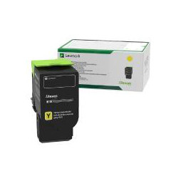 Lexmark 78C20Y0 toner żółty, oryginalny 78C20Y0 037882 - 1