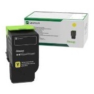 Lexmark 78C2UY0 toner żółty, extra zwiększona pojemność, oryginalny 78C2UY0 037898