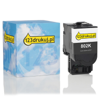 Lexmark 802K (80C20K0) toner czarny, zmniejszona pojemność, wersja 123drukuj