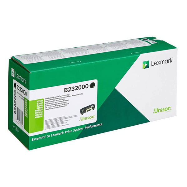 Lexmark B232000 toner czarny, oryginalny B232000 037910 - 1