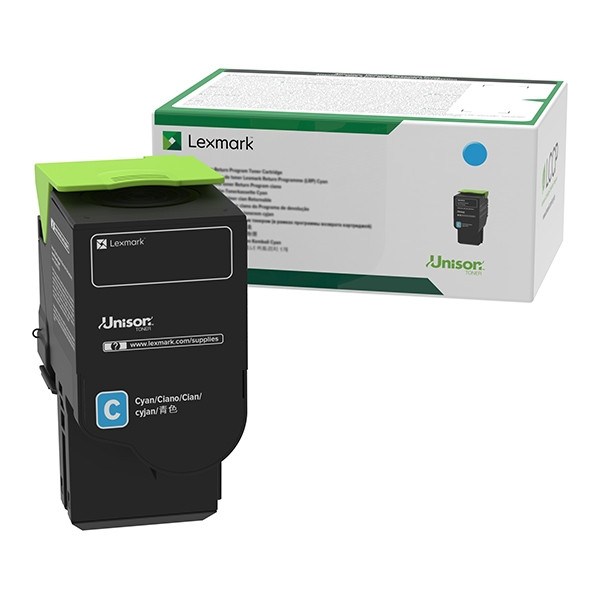 Lexmark C232HC0 toner niebieski, zwiększona pojemność, oryginalny C232HC0 037950 - 1