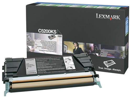 Lexmark C5200KS toner czarny, oryginalny Lexmark C5200KS 034935 - 1
