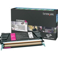 Lexmark C5220MS toner czerwony, oryginalny Lexmark C5220MS 034670