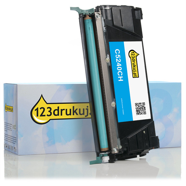 Lexmark C5240CH toner niebieski, zwiększona pojemność, wersja 123drukuj C5240CHC 034691 - 1